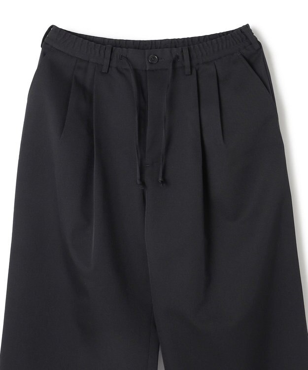 JOSEPH HOMME 【HIGH GRADE LINE】ションヘルギャバジン  /   WAVE 2TUCK ブラック系