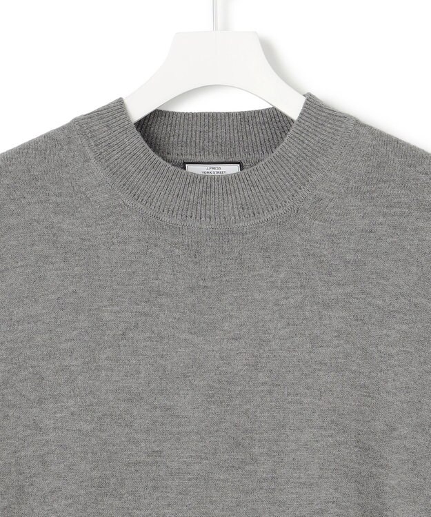 J.PRESS YORK STREET 【UNISEX】ANTI PILLING WOOL ボトルネック ニット グレー系