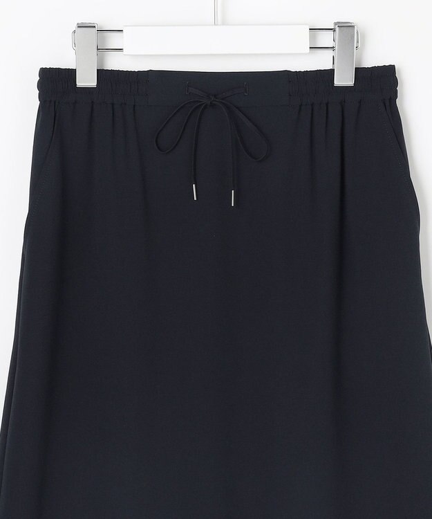 J.PRESS LADIES L 【セットアップ対応】Light ジョーゼット ナロー スカート ネイビー系