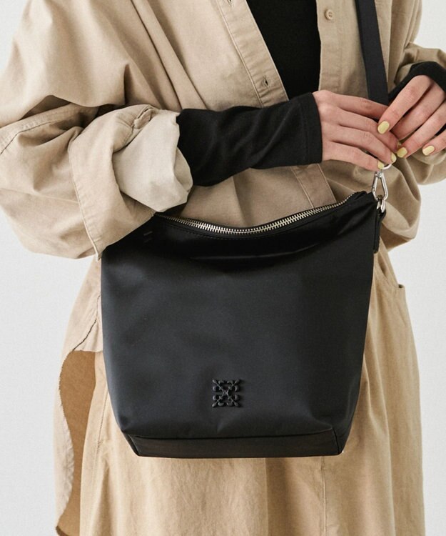 russet クラウズナイロン2WAYミニショルダーバッグ(CE-1683) Black