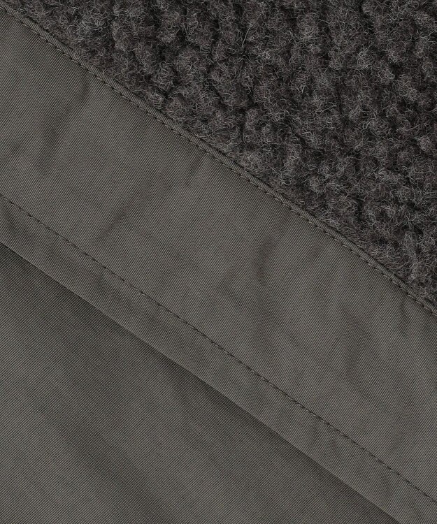 J.PRESS YORK STREET 【UNISEX】リバーシブル ボアベスト グレー系