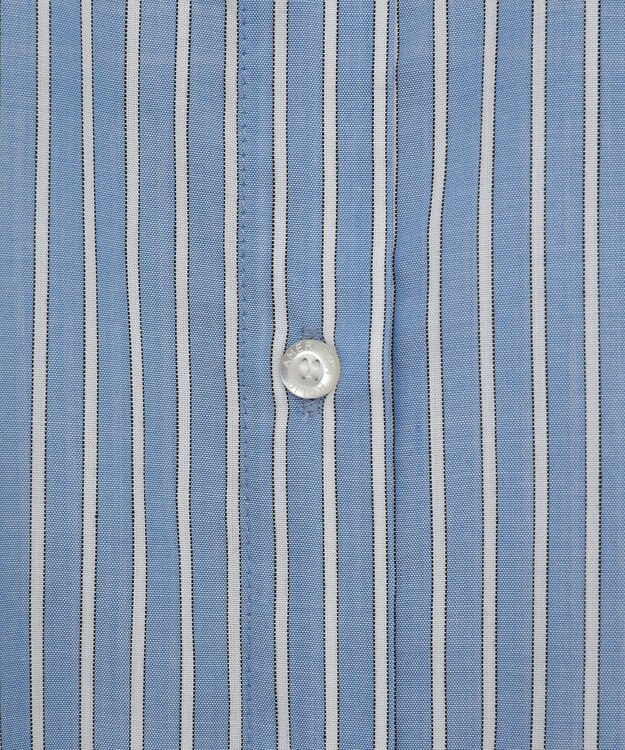 AMERICAN HOLIC T/Rキュプラ ドロストヘムシャツ Stripe Blue