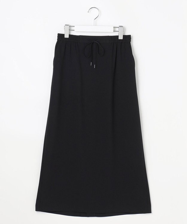 J.PRESS LADIES L 【セットアップ対応】Light ジョーゼット ナロー スカート ブラック系