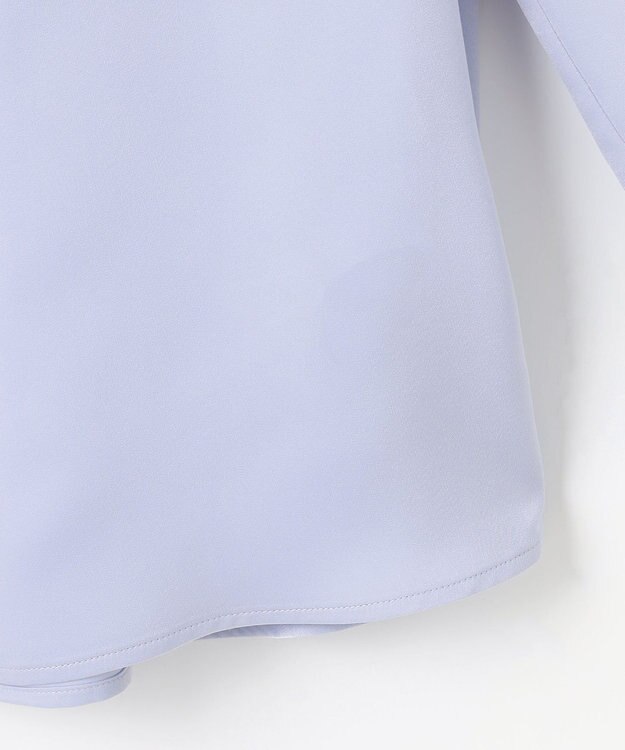 ANY SIS S 【洗える】4WAYボウタイ ブラウス ライトブルー