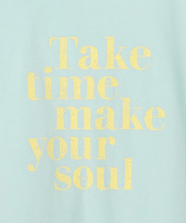 ANY ANYファンクションロゴTシャツ ライトブルー