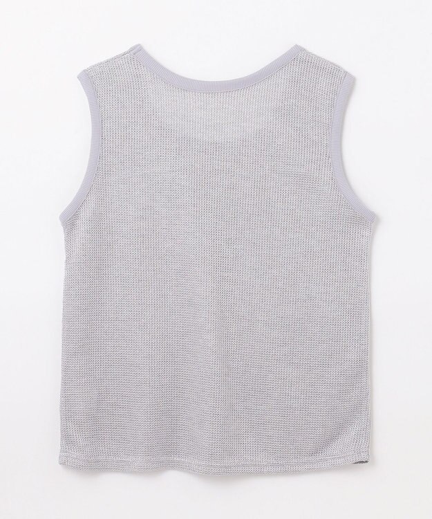 GRACE CONTINENTAL ラメカットトップ シルバー