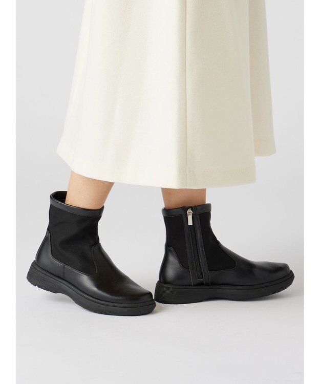 ASICS WALKING ペダラ コンフェザー レディース GORE-TEX防水 3E ブラック系