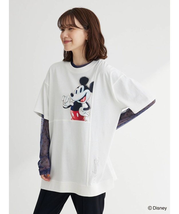 Green Parks Ｄｉｓｎｅｙ１００　ミッキーマウス／Ｔシャツ White