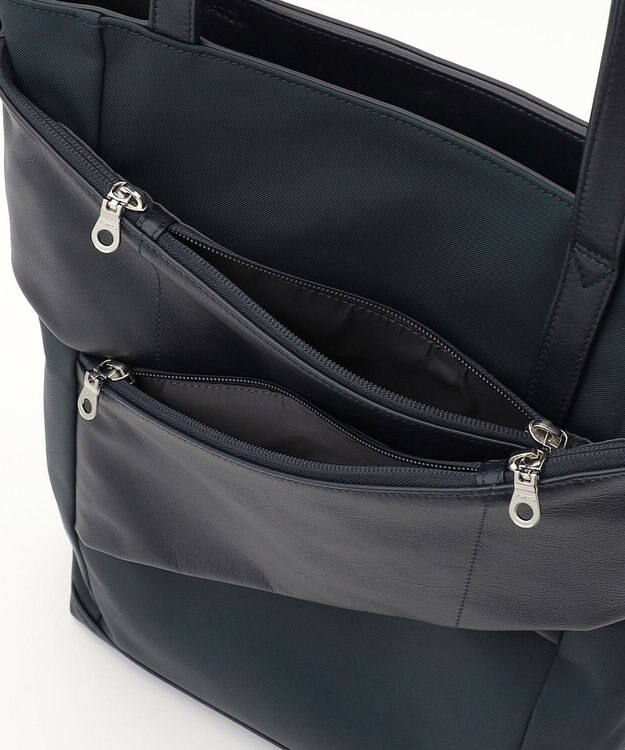 Y'SACCS 【Y'SACCS Gene Line】モルビアン トートバッグ Tall ネイビー