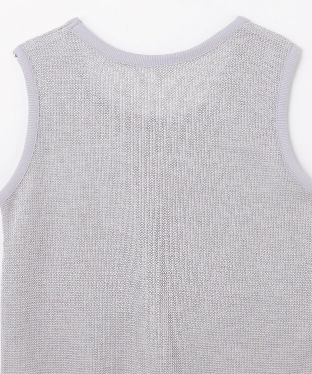 GRACE CONTINENTAL ラメカットトップ シルバー