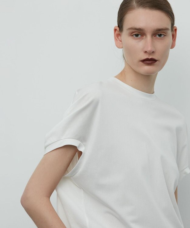 BEIGE， MOULINS / デザイントップス White