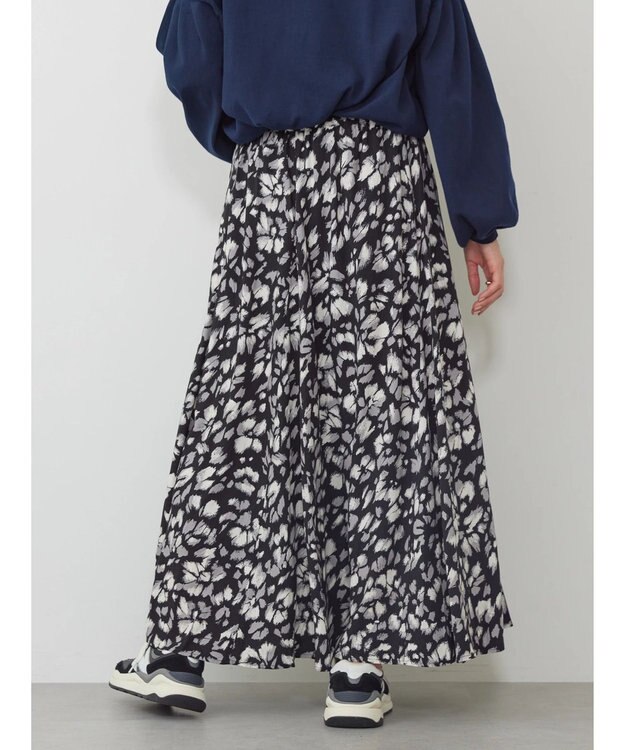 AMERICAN HOLIC サラックールギャザースカート Leopard