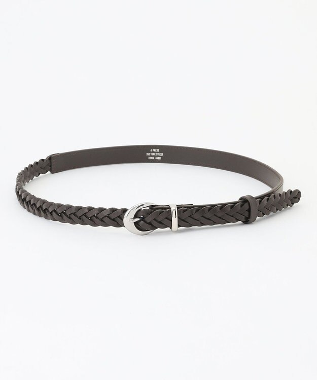 J.PRESS LADIES メッシュベルト ダークブラウン系