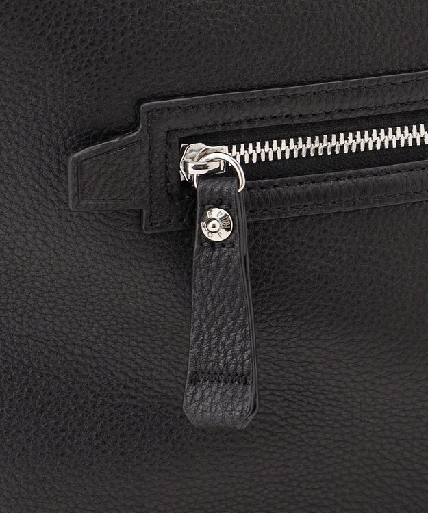 JOSEPH HOMME 【LEON 掲載】オールレザーシュリンク　BOSTON BAG ブラック系