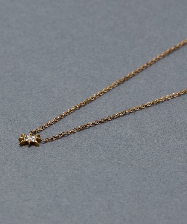 Phoebe 〈金属アレルギー対応〉ルミエールスターライトネックレス/ゴールド 星モチーフ ゴールド