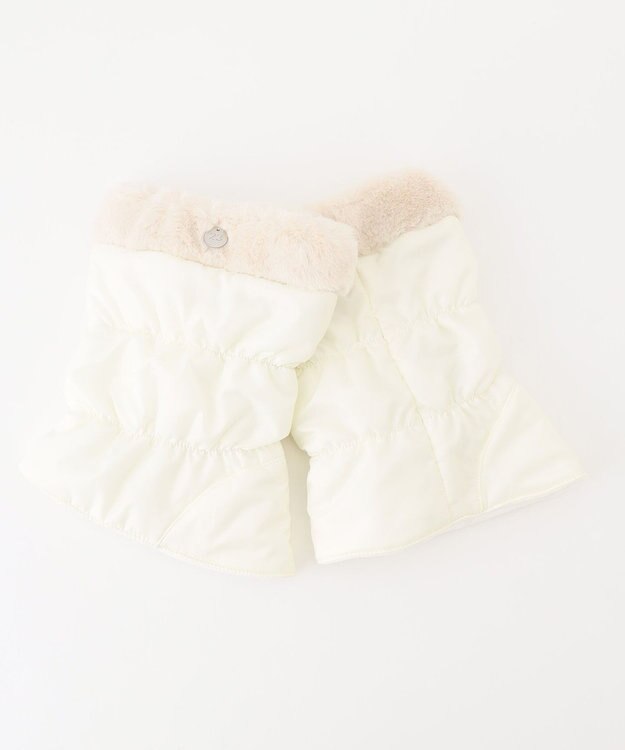 23区GOLF ショート丈が初登場！【WOMMEN】【撥水】ショート レッグウォーマー ホワイト系