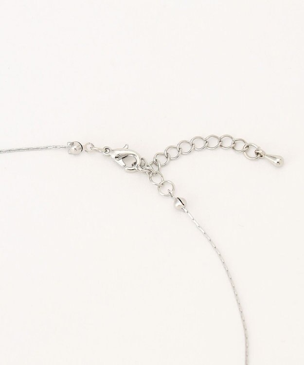 ANY SIS 【美人百花7月号掲載】トリプルリング ネックレス シルバー