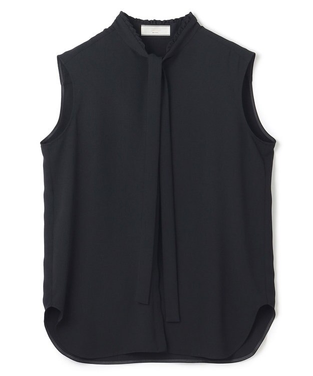 BEIGE， EVA / ボウタイブラウス Black