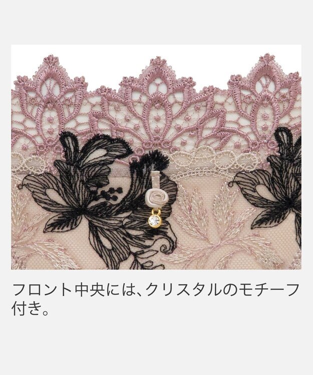 BRADELIS New York 【BRADELIS New York】ヴィオラスタイルパンティ25A1 アンティックローズ