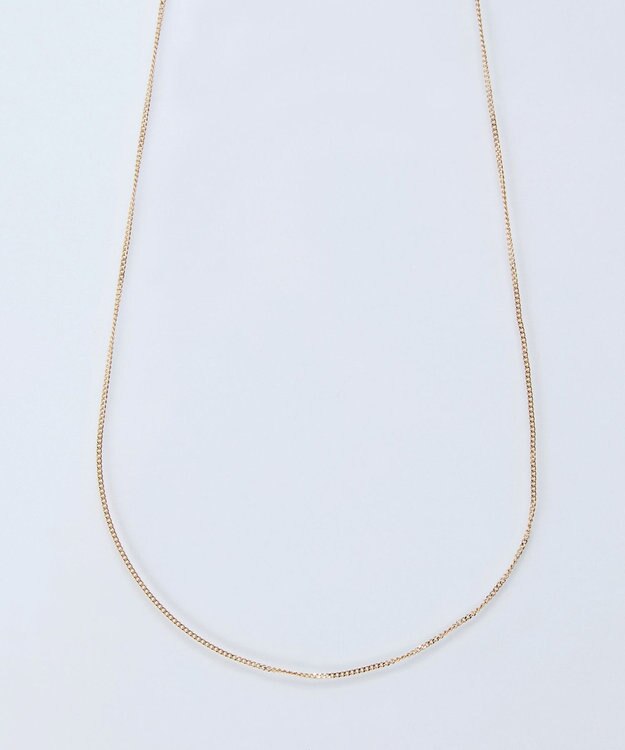 Phoebe 【K10】シャインリンクグルメッタチェーンネックレス/全長:37cm+3cm ゴールド