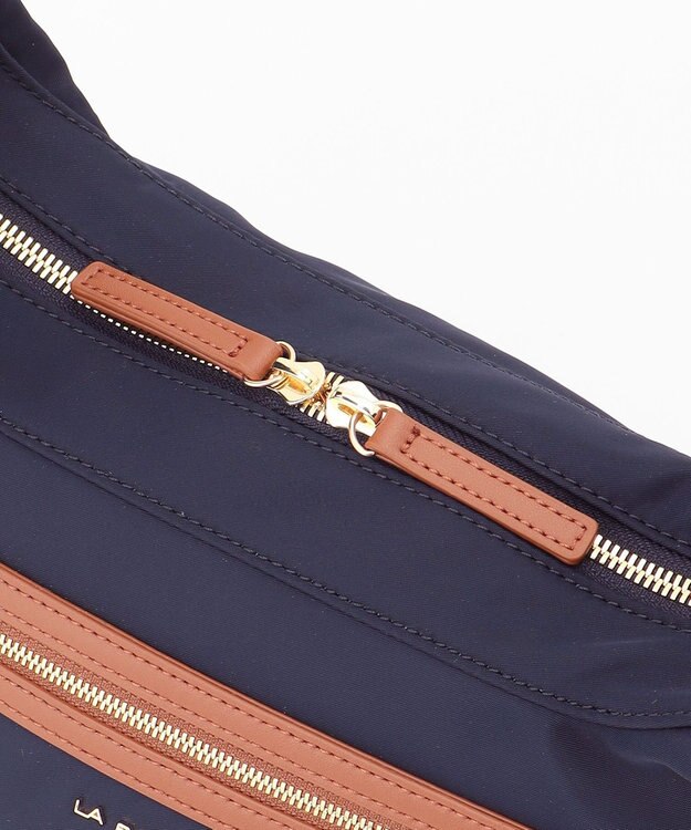 LA BAGAGERIE ループ2WAYショルダーバッグ　SSサイズ ネイビー