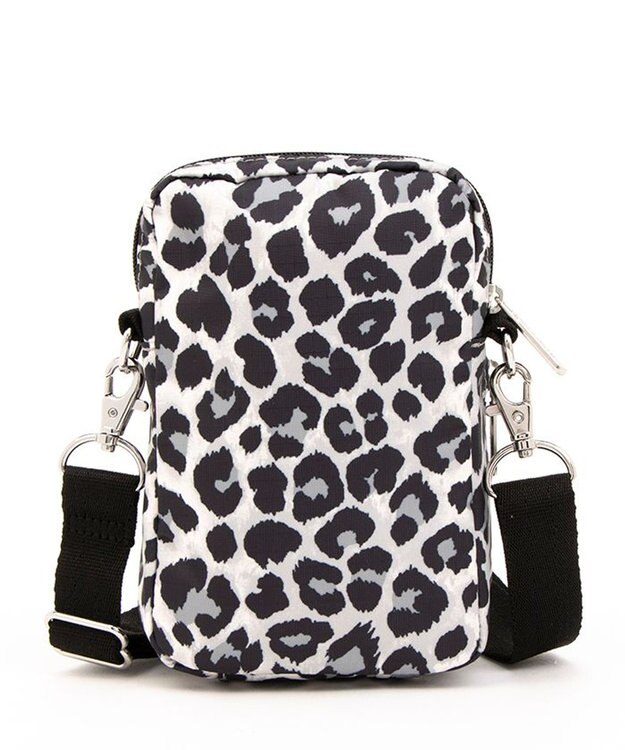LeSportsac MINI PHONE BAG/ニュートラルレオパード ニュートラルレオパード