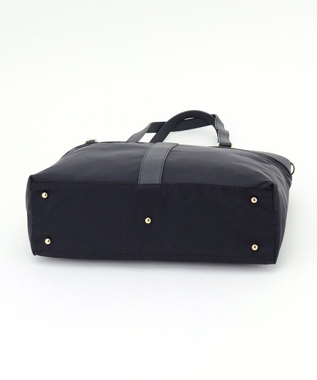 LA BAGAGERIE コンビ2WAYトートバッグ Mサイズ ネイビー