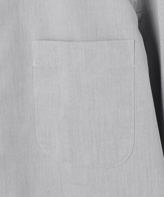 GOTAIRIKU 【形態安定】PREMIUMPLEATS_ワイドカラー _通年ドレスシャツ(26年春夏限定色) グレー系