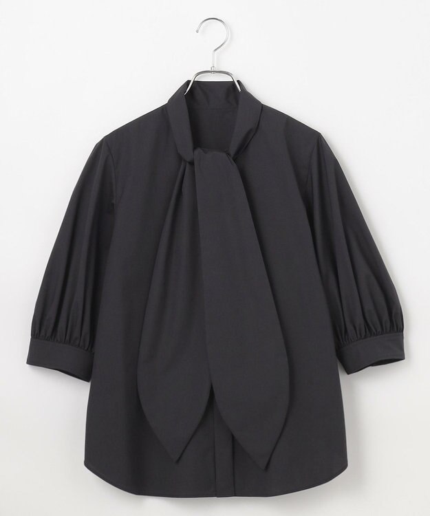 #Newans 【洗濯機可能/シワになりにくい】ラビットタイシャツ ブラック