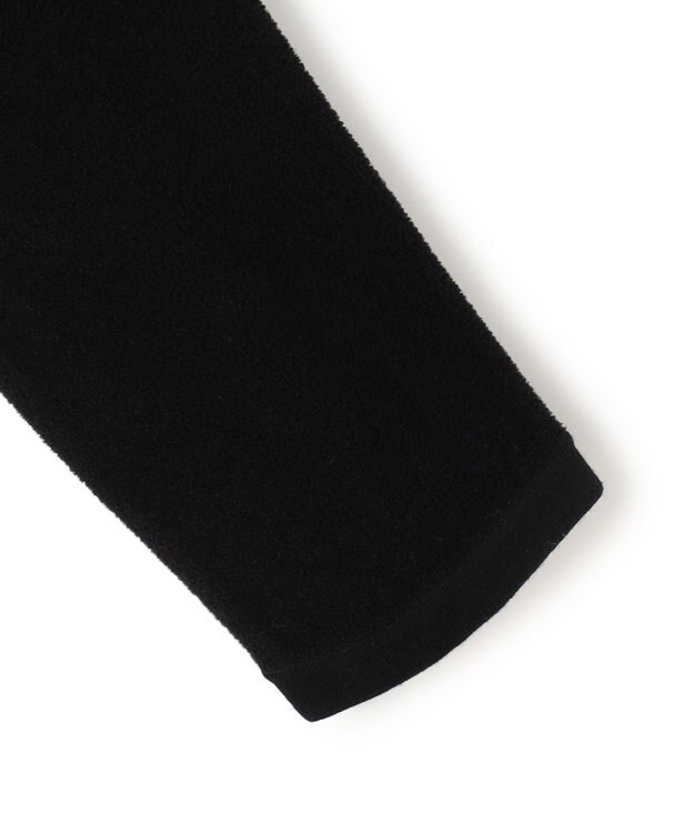 23区 【洗える】ベロアニット カーディガン ブラック系