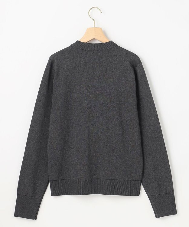 組曲 S 【組曲×setsuko sagittaire】ボンボンフラワー ニット グレー系