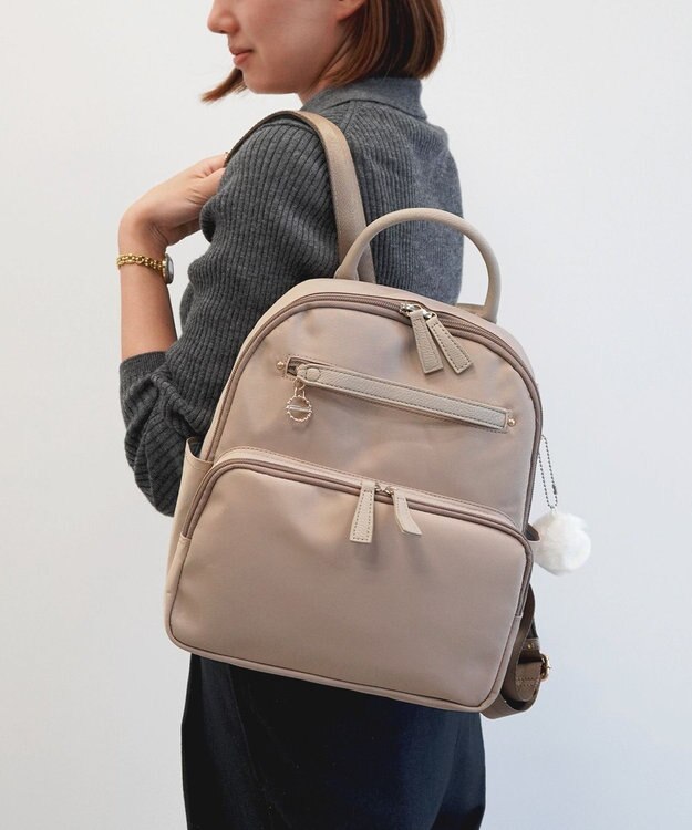 ACE BAGS & LUGGAGE Kanana project カナナプロジェクト  エブリーリュック 小 31661 軽量 軽い お出かけ 旅行 ライトベージュ