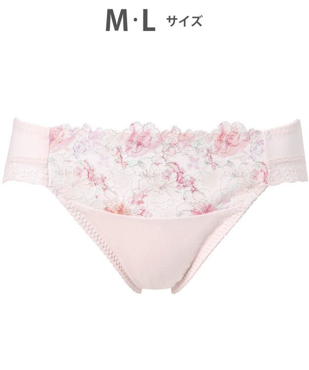 Wing ショーツ KB2060とペア 綿混素材（身生地部） やさしいはきごこち ナチュラルアップブラ はきこみ丈あさめ KF3360 ウイング／ワコール ラズベリー