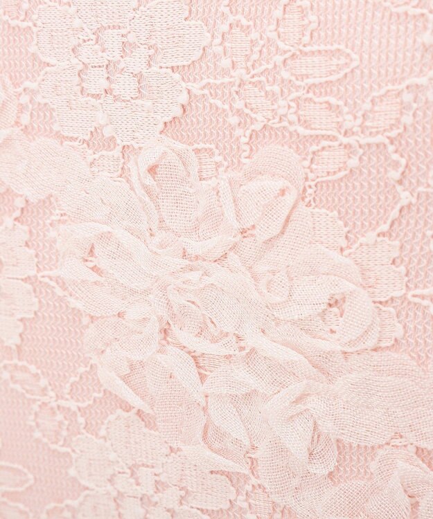 Maison de FLEUR 桜フリルハンドルスクエアトートSバッグ Light Pink