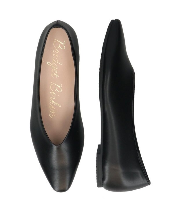 Bridget Birkin 【Bridget Birkin】Vカットレインパンプス ブラック