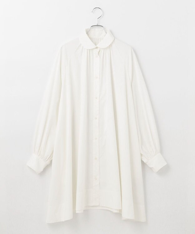 #Newans 【ANSWER for 男の子ママ】Aラインチュニックブラウス ホワイト系