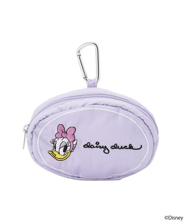 earth music&ecology 【予約】Disney/アソートポーチ付きエコバッグ ラベンダー