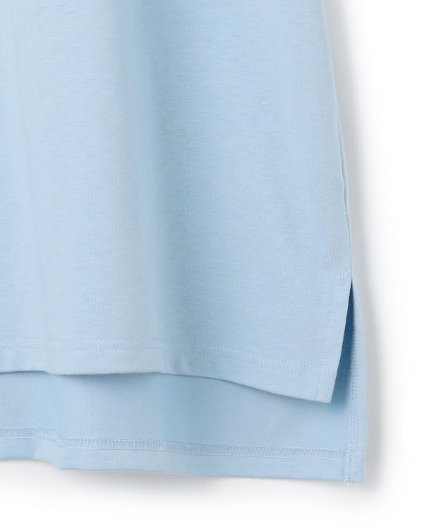 J.PRESS YORK STREET 【WOMEN】フットボールTシャツ サックスブルー系