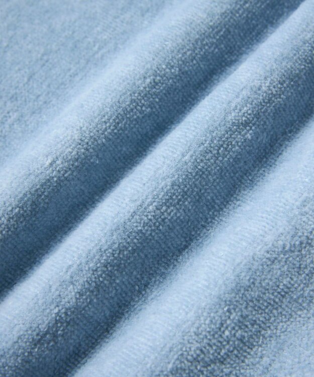 OP／FILA 【FILA】ブランドロゴ綿ガーゼ巻きタオル サックス