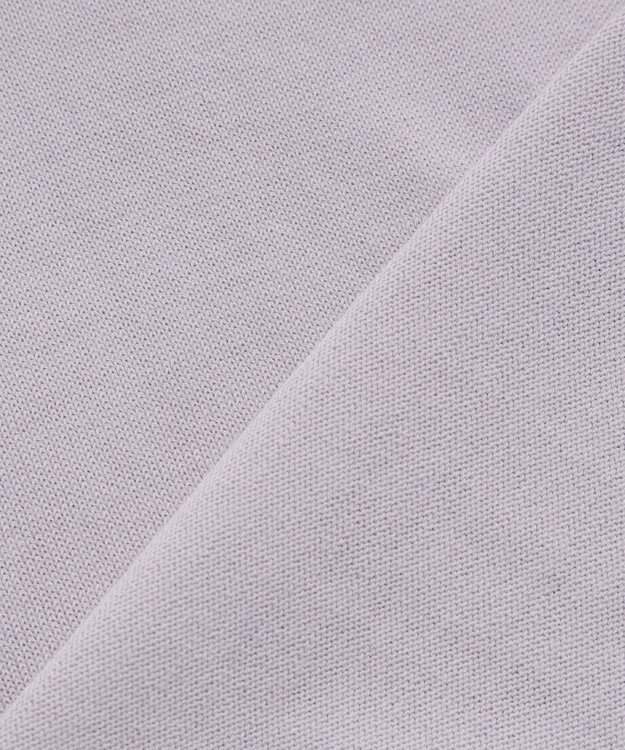 BEIGE， JULIE / コットンシルク クルーネックカーディガン Lilac