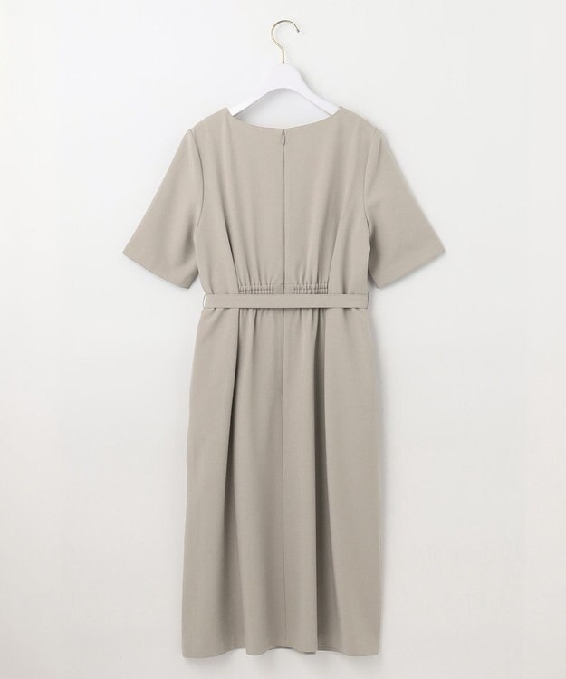 ANY SIS L 【UVカット / 接触冷感 / 吸水速乾】スマートビューティストレッチ ワンピース グレージュ