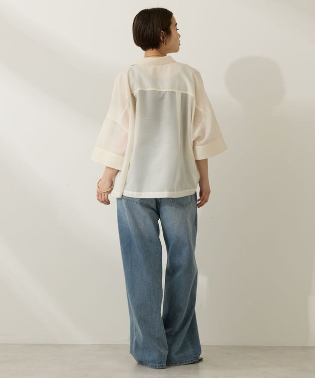 AMERICAN HOLIC ワイドデニム Light Indigo