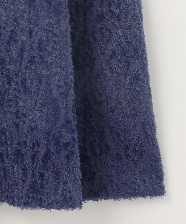 自由区 【Exclusive】ジオメトリックジャガード スカート ネイビー