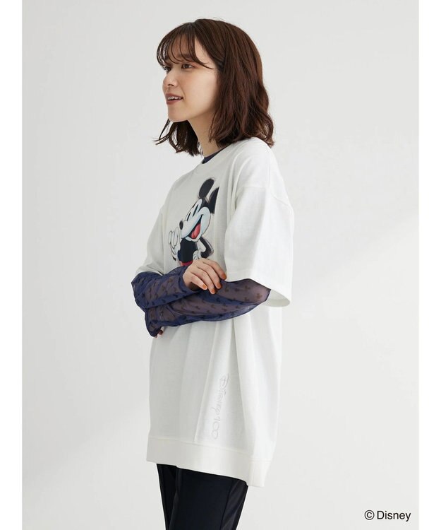 Green Parks Ｄｉｓｎｅｙ１００　ミッキーマウス／Ｔシャツ White