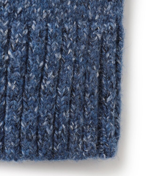 JOSEPH HOMME ツイストメランジ　ニットカーディガン　 ダルブルー系