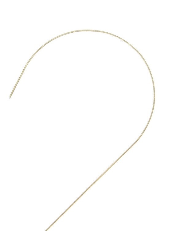 AMERICAN HOLIC ハーフラインスライドネックレス Gold