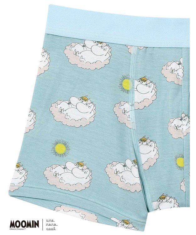 une nana cool 【MOOMIN × une nana cool 】メンズボクサーパンツ BU