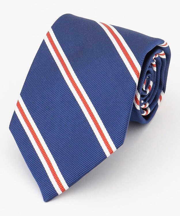 J.PRESS MEN 【JAPANESE TWILL&REPPE STRIPE COLLECTION】レジメンタルネクタイ ネイビー系2