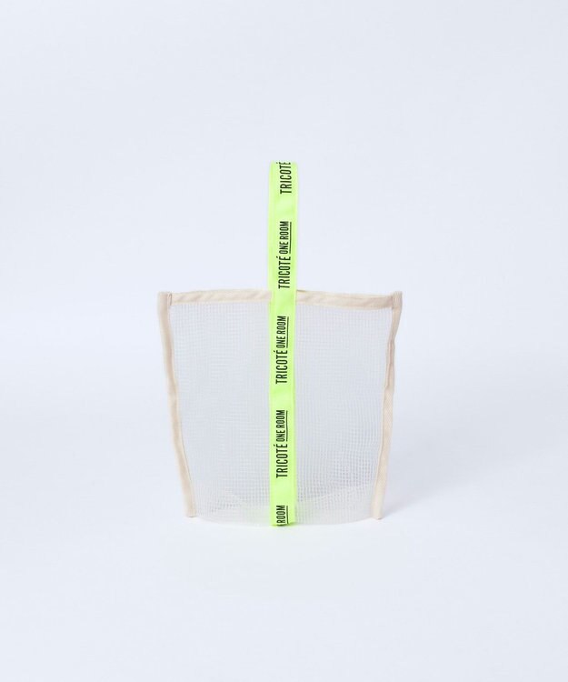 TRICOTE MESH BAG SMALL / メッシュバック小 90WHITE