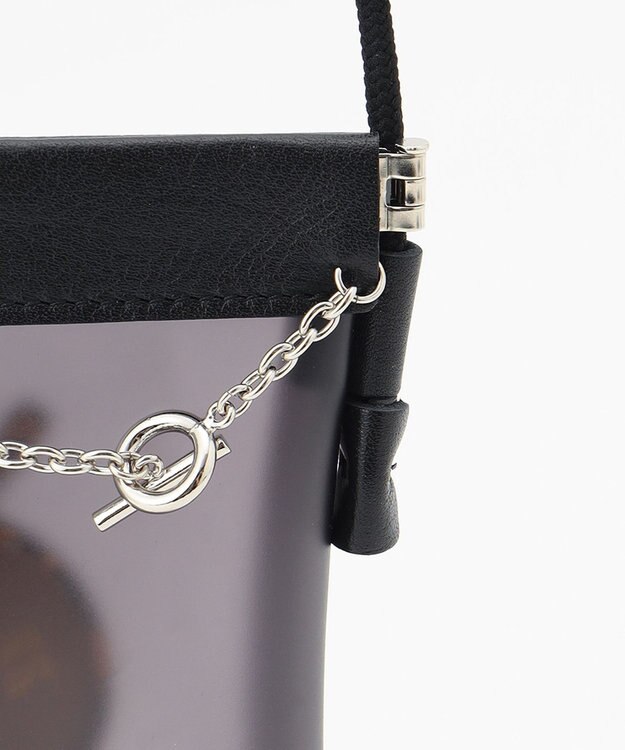 ICB ポーチ付きサングラス ブラウン系